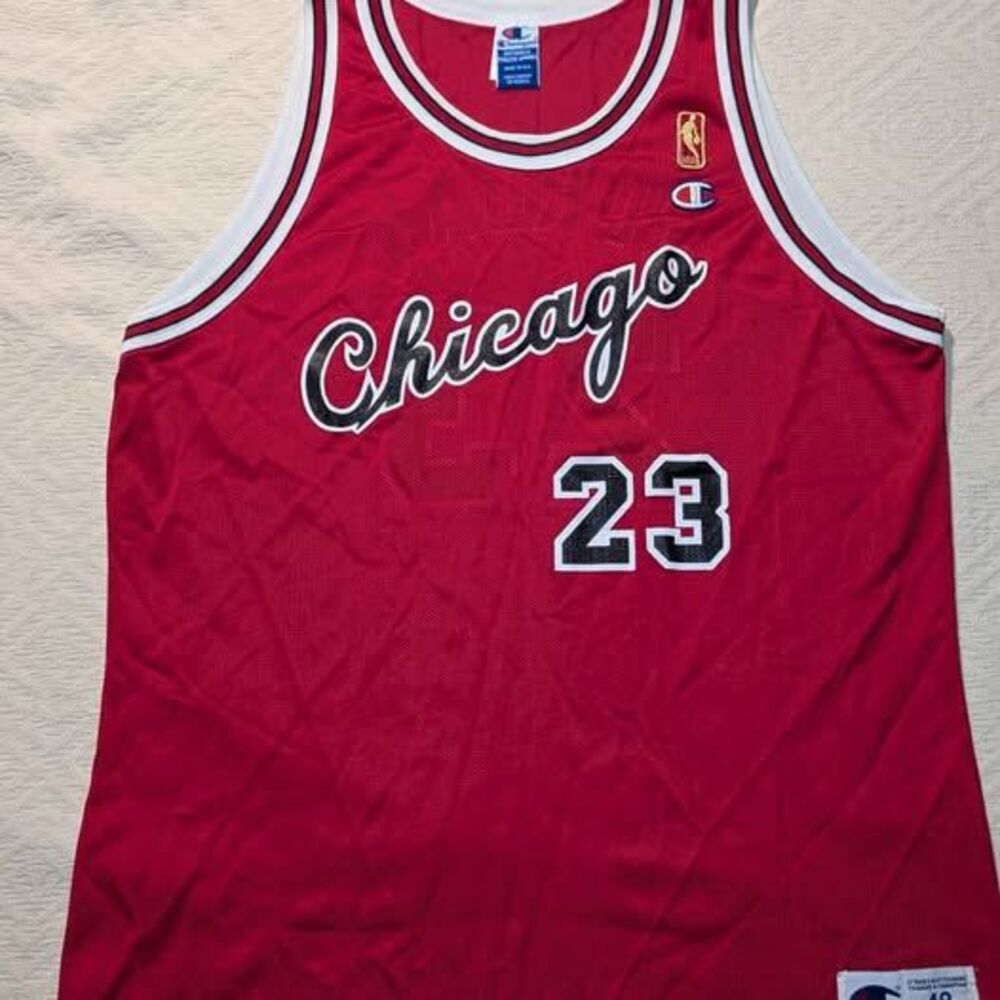 Champion Chicago Bulls Jordan jersey 48 L